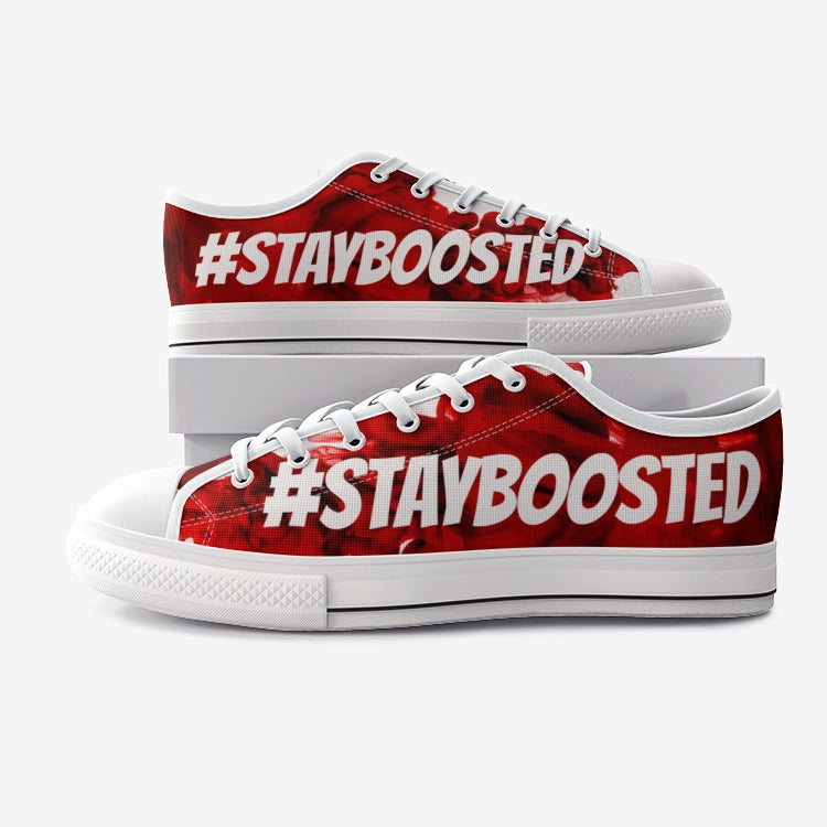 #STAYBOOSTED Canvas Shoes - Modified Street Style