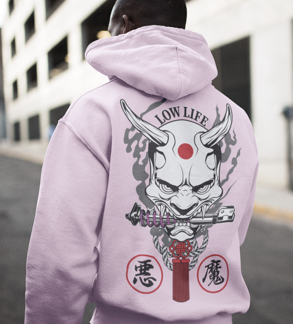 Low Life Oni Inspired Hoodie