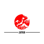 Modified Japanese flag with white crashing waves over a red circle - Modified Street Style