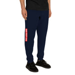 Navy car joggers in car apparel - Modified Street Style