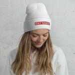 Stay Tuned Cuffed Beanie