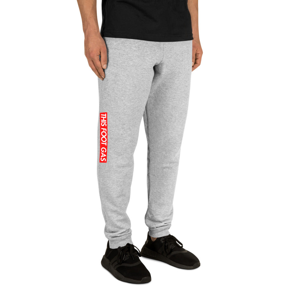 Gray car joggers in JDM apparel - Modified Street Style