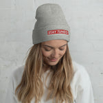 Stay Tuned Cuffed Beanie