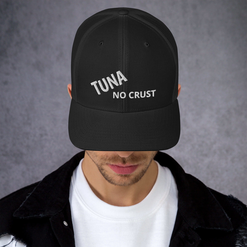 Black Tuna No Crust hat in automotive apparel - Modified Street Style